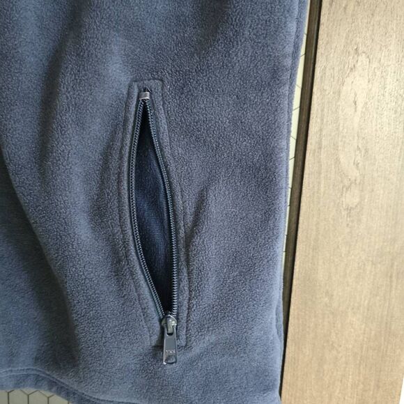 Columbia Men's Fleece Full Zipper Vest Blue Size Medium - Picture 4 of 5